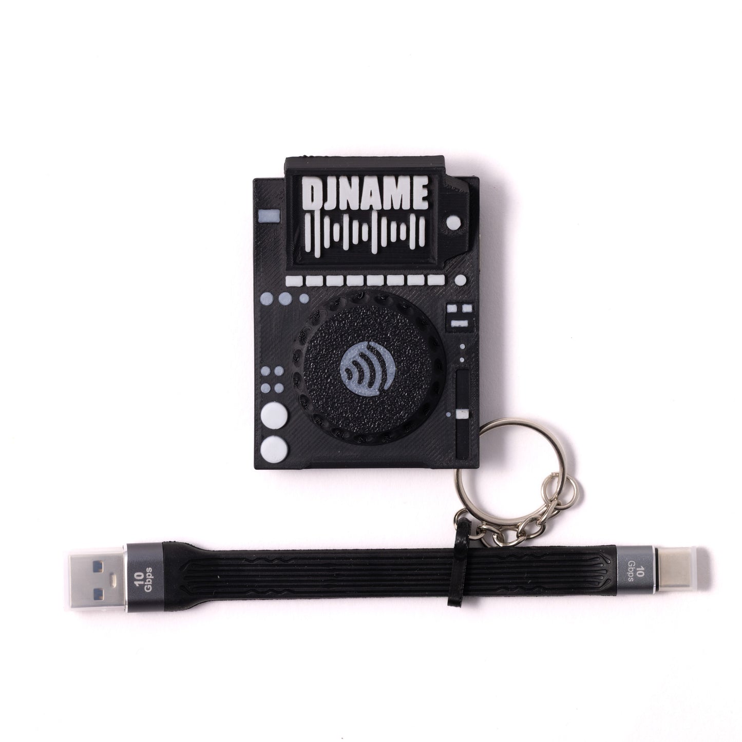 CDJ3000 Replica USB Drive | Custom DJ Name | Spinning Jog Wheel That Actually Spins!